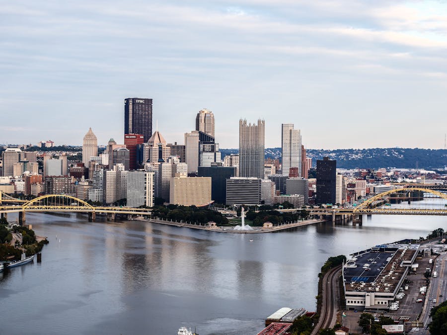 Pittsburgh's three rivers